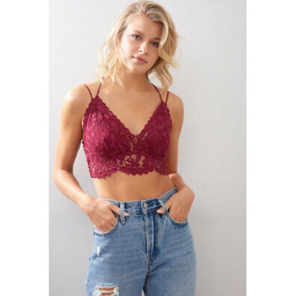 Free People Celine Lace Bralette XS - Picture 3 of 8